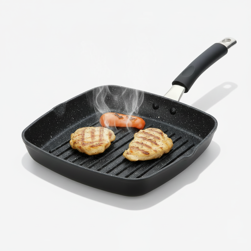 Premium Stone Coating Grill Pan