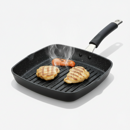 Premium Stone Coating Grill Pan