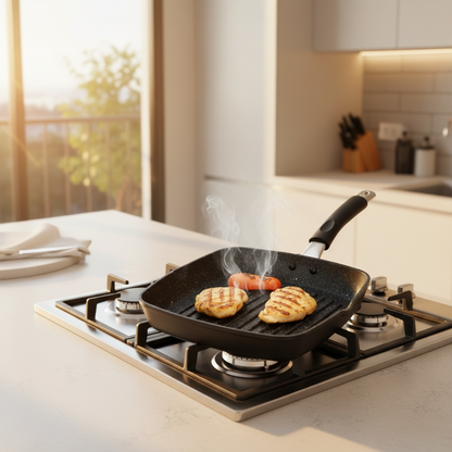 Premium Stone Coating Grill Pan