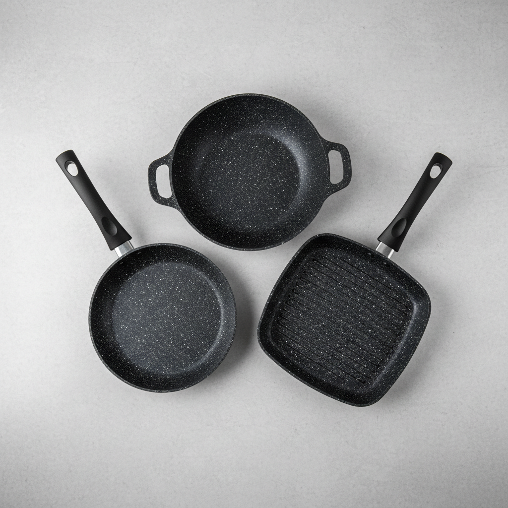 3-Piece Ultimate Stone Cookware Combo Set