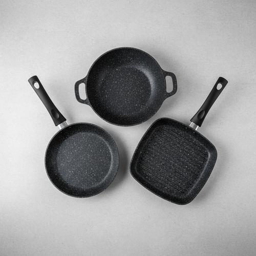 3-Piece Ultimate Stone Cookware Combo Set