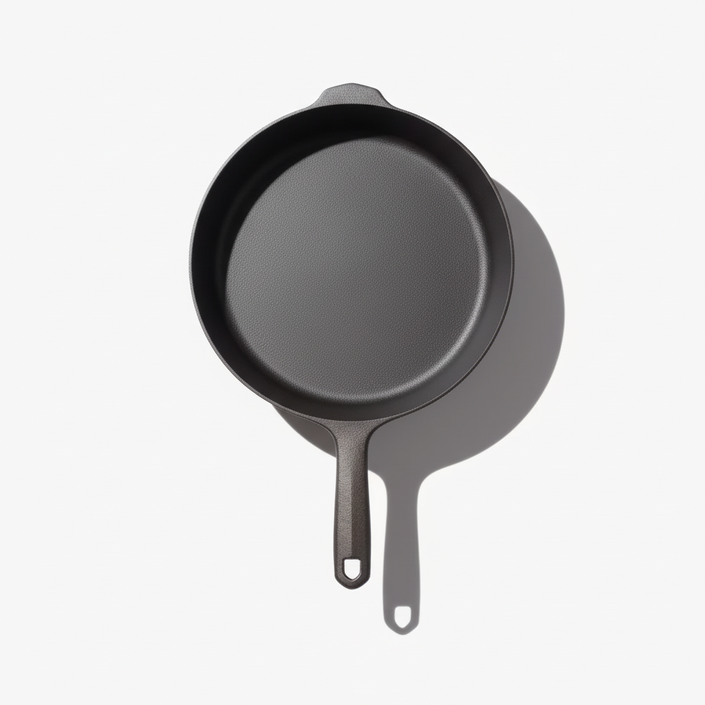 Cast Iron Frypan top-down view