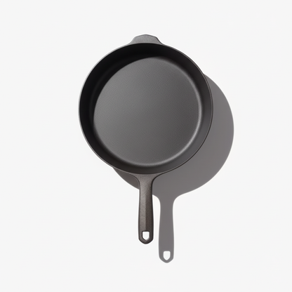 Cast Iron Frypan top-down view