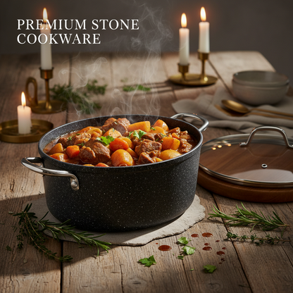 Casserole Pot with Glass Lid
