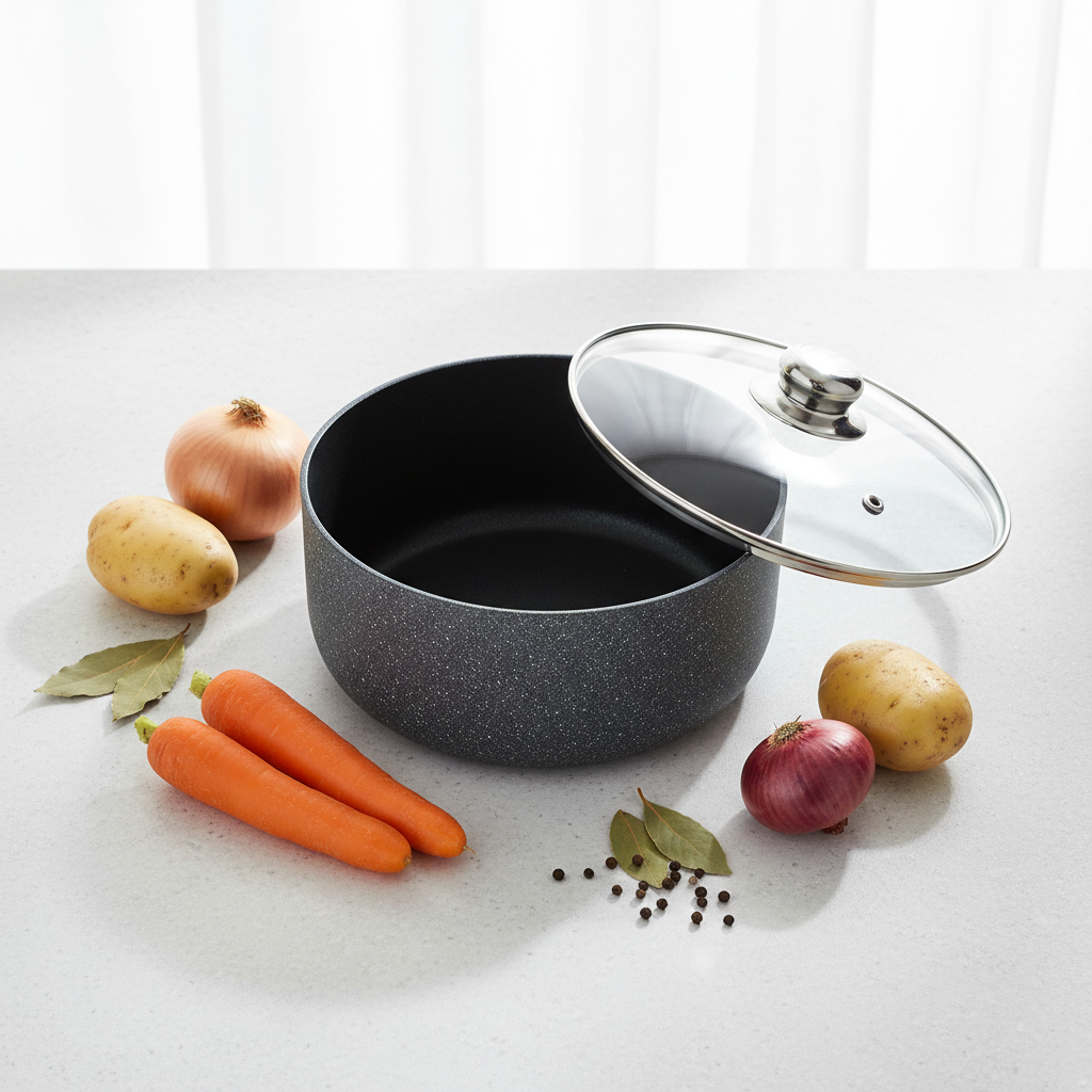 Casserole Pot with Glass Lid