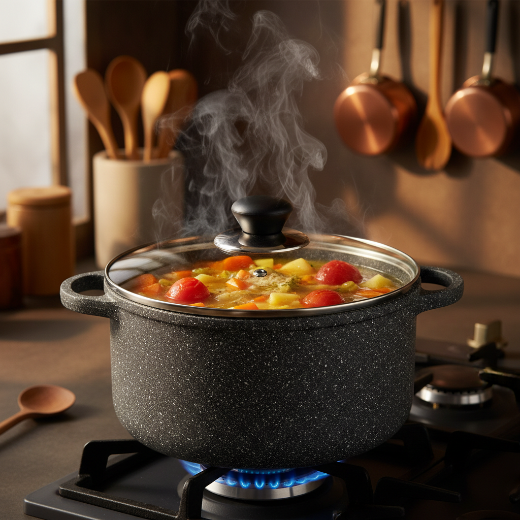 Casserole Pot with Glass Lid