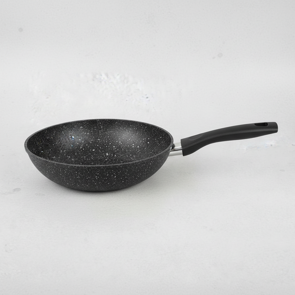 Wok Pan - Side Profile Square